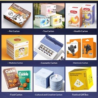 Cajas de Embalaje de Cartón Blanco y Corrugado Biodegradables y Ecológicas Personalizadas con Impresión en Bronce para Regalos y Manualidades
