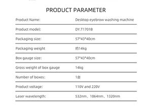 Máquina de Eliminación de Tatuajes con Láser Picosegundo Q-Switched Portátil, Material ABS, Sin Agujas, 110V/220V, Gran Venta - Product Image 6