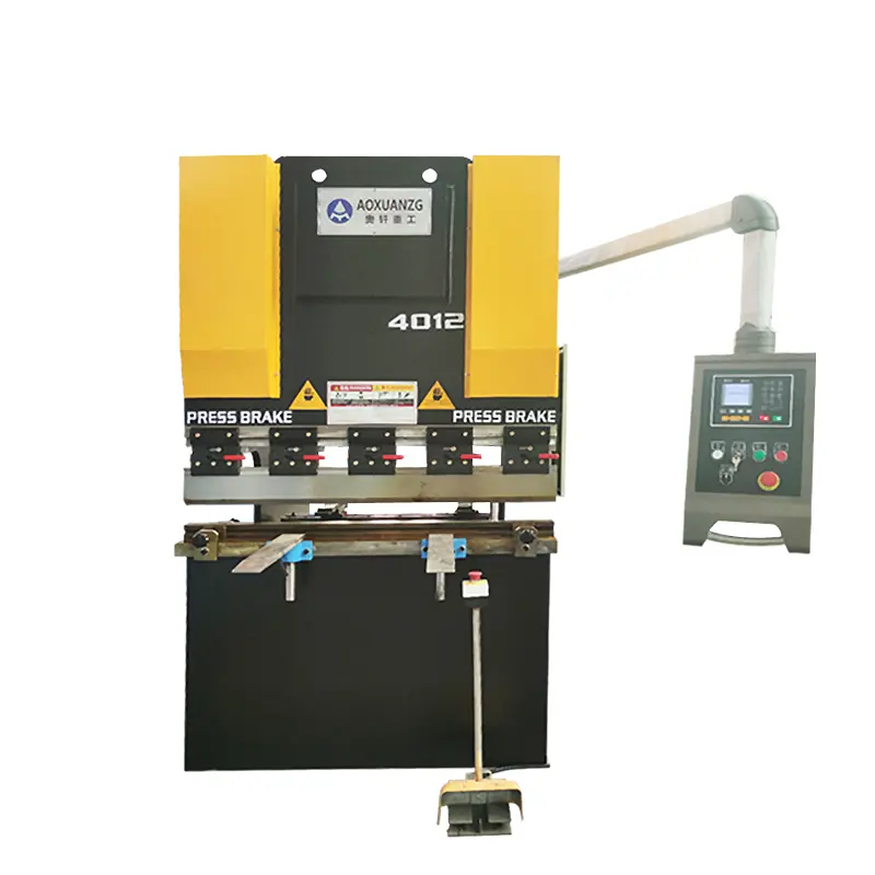 Hydraulic Press Brake WC67K Series 30T/1600mm For Making Box With E21 Controller System CNC Processing Bending Machine