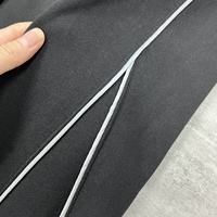 Ensemble survêtement QIANSHI, pantalon de survêtement large réfléchissant et sweat-shirt, tissu en molleton français de qualité supérieure, survêtement ample personnalisé, survêtement pour homme