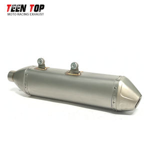 Silencieux d'échappement 4 temps <span class=keywords><strong>pour</strong></span> <span class=keywords><strong>KTM</strong></span> 250/350/450/500 EXC-F/FC350/450 FS450 Silencieux d'échappement de moto en acier inoxydable - Product Image 5
