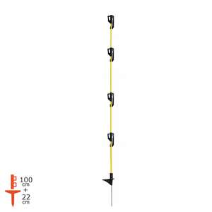 Postes de Cerca Eléctrica Solar para Animales, Poste de Fibra de Vidrio, Poste de Cerca para Granja de Cabras, Paneles de Cerca de Fibra de Vidrio, Cercas de Tubos de Fibra de Vidrio - Product Image 3