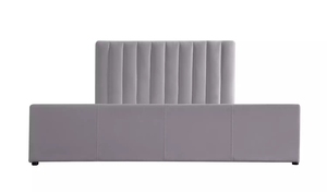 Base de <span class=keywords><strong>Cama</strong></span> Diván King Size con Espacio de Almacenamiento y Elevación en el Extremo, Fabricada en Madera Contrachapada - Product Image 4