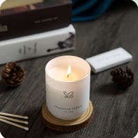 Diffuseur à bâtonnets en verre 100 ml, bougie parfumée artisanale en cire de soja 150 g, longue durée, luxe nordique, écologique, sans alcool