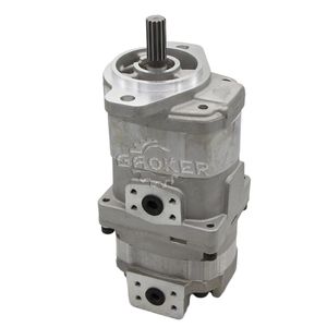 GaoKer Radlader Doppel-<span class=keywords><strong>Pilot</strong></span> pumpe WA320-<span class=keywords><strong>3</strong></span> 300-3A 705-51-20480 2-stufige hydraulische Zahnradpumpe für Komatsu-Ersatz - Product Image 3