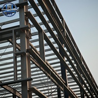 Structure en acier préfabriquée de style industriel, conception libre, entrepôt moderne, atelier, bureau, bâtiment, centre commercial, supermarché, concessionnaires automobiles