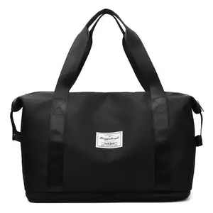 Bolsas Großhandel Produkte Weekender Tasche wasserdichte haltbare Outdoor-Aktivität Reisetasche weibliche Sport Gym erweiterbare Reisetasche