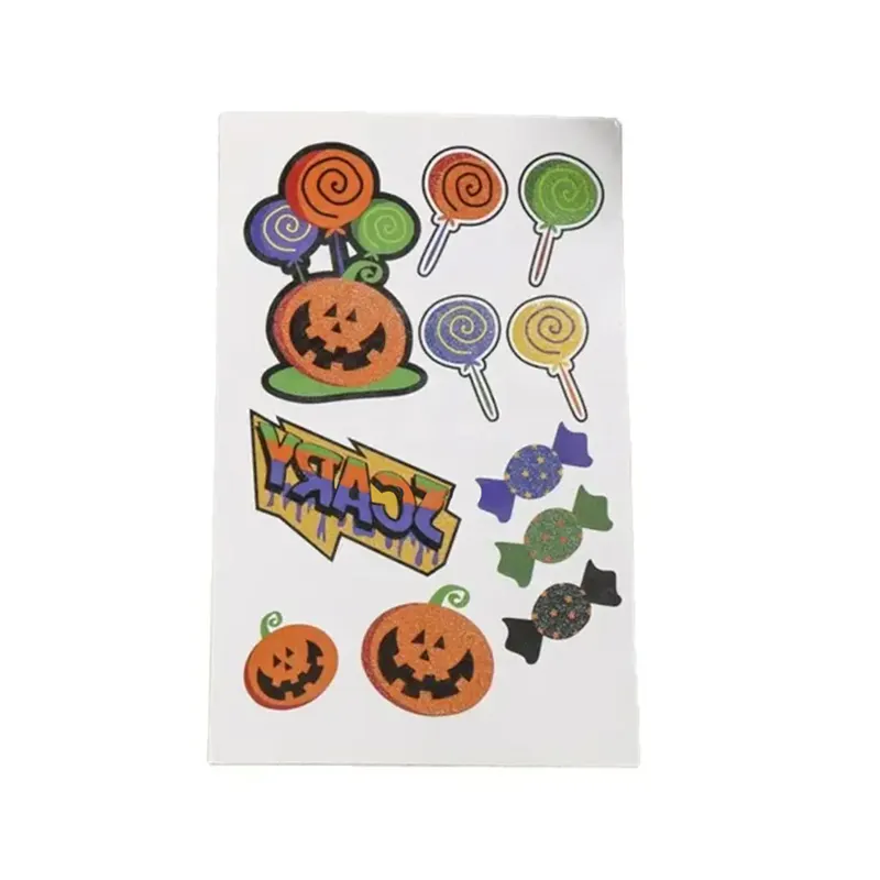 Custom order vegetable-base ink hand tattoos stickers for kids Face tattoo sticker water transfer temporary
