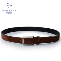 Haute Qualité Personnalisé Vintage En Acier Inoxydable Boucle Ardillon En Cuir Véritable Hommes Ceinture Casual Hommes Ceintures En Cuir pour Jeans