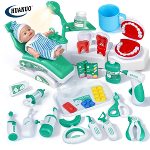 28 pièces jouets scientifiques médicaux nouveau jeu <span class=keywords><strong>de</strong></span> rôle hôpital <span class=keywords><strong>enfants</strong></span> semblant jouer Kit médical enfant en bas âge éducatif semblant <span class=keywords><strong>dentiste</strong></span> ensemble <span class=keywords><strong>de</strong></span> jeu - Product Image 1
