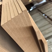 Panneau de bois brut MDF E0 moderne 2mm 3mm 4mm 6mm de première qualité certifié CE pour la décoration de meubles d'intérieur