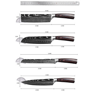 Tête de couteau de cuisine de boucher, manche en bois, accessoires de couteau de cuisine, hachoir <span class=keywords><strong>à</strong></span> <span class=keywords><strong>viande</strong></span>, lame de hachoir <span class=keywords><strong>à</strong></span> <span class=keywords><strong>viande</strong></span> - Product Image 3