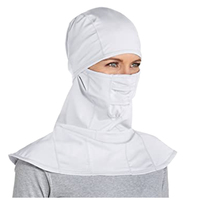 Balaclava unisexe en coton 100% réglable, rose, en peluche, protection solaire UV UPF+50 Alverstone, de GECKO MASTER