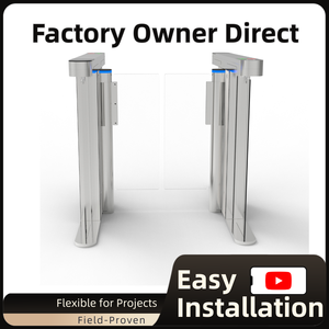 Barrera de Acceso Automática de Alta Velocidad, Torniquete de Seguridad con Lector de Tarjetas RFID, Acero Inoxidable 304, Gran Venta - Product Image 1