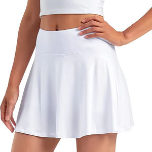 Özelleştirilmiş kadın spor Activewear tenis Golf Pickleball Skort <span class=keywords><strong>2</strong></span> in 1 dikişsiz Fitness salonu egzersiz etekler - Product Image 2