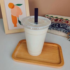 Vaso de Plástico Desechable para Llevar Jugo con Tapa - Product Image 2