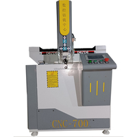 600mm X Axis Petit Modèle CNC Fraiseuse et Perceuse pour la Fabrication de Portes Fenêtres