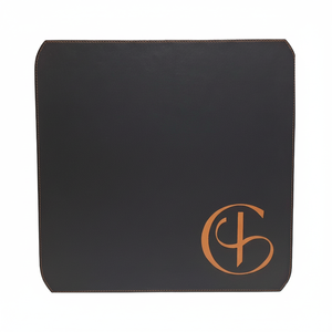 Tapis de bureau noir, sous-main de bureau, personnalisé, pour la maison, le bureau, l'espace de travail - Product Image 1