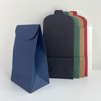 Sac en papier kraft auto-scellant de haute qualité, épaissi, personnalisé, pour cadeaux, snacks, bijouteries et emballages de boutique