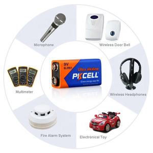 แบตเตอรี่อัลคาไลน์9โวลต์6LR61แบตเตอรี่อัลคาไลน์ขนาด1.5โวลต์แบตเตอรี่6am6 <span class=keywords><strong>6lf22</strong></span>แบตเตอรี่แห้ง - Product Image 6