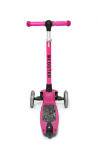 <span class=keywords><strong>Trottinette</strong></span> pour enfants pliable à 3 roues de style populaire avec lumières LED, légère et réglable en hauteur pour l'entraînement en plein air - Jouet pour enfants - Product Image 6