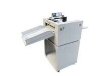 Máquina Automática Personalizada para Hendido, Perforación y Corte de Papel, Sistema de Control de Programa de Hendido Automático de Tarjetas