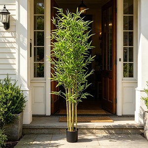 Bulk Realistic Bamboo – Artificial Foliage for Balcony <b>Privacy</b> <b>Screen</b> & Fence Decoration - Product Image 4