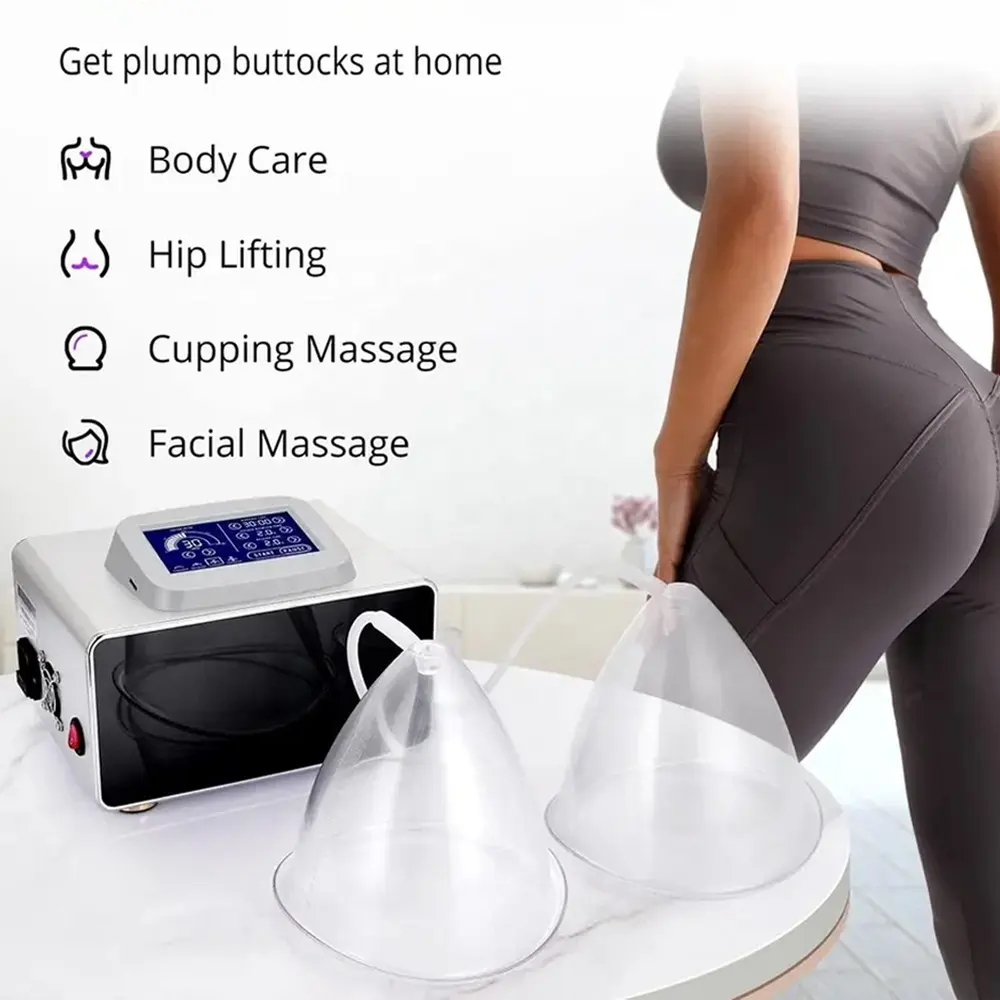 Buttoom Lifting Lymphe Detox Agrandissement Du Sein Corps Sculpt Machine Vide Butt Lifting Machine Sculpteur Corps Masseur