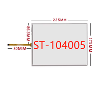 Baru ST-104011 ST-104002 ST-104003 ST-104004 ST-104005 ST-104006 TP104006 Panel sentuh resistif 4 kawat 10,4 inci baru 225x173mm