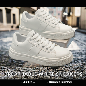 Zapatos para Caminar con Cordones, Suela de Goma, Transpirables, de Alta Calidad, Zapatillas Casuales para Hombre, Calzado Deportivo Moderno al por Mayor - Product Image 2