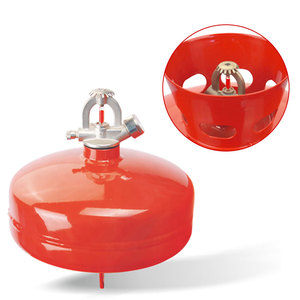 Extintor de Polvo Seco Automático Colgante de Acero, Bola Extintora de 8/10/12 kg, Dispositivo de Extinción de Incendios Montado en Pared - Product Image 1