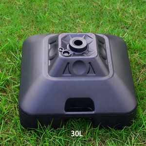 Outdoor Beach <strong>Umbrella</strong> <strong>Base</strong> Square Water Filled, Beach <strong>Umbrella</strong> <strong>Base</strong> Stand Weight Plastic Outdoor Furniture Hdpe+<strong>steel</strong> - Product Image 6