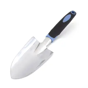 Hiyes High quality Mini Agricultural Garden Tool spades digging garden metal steel shovel with plastic handle