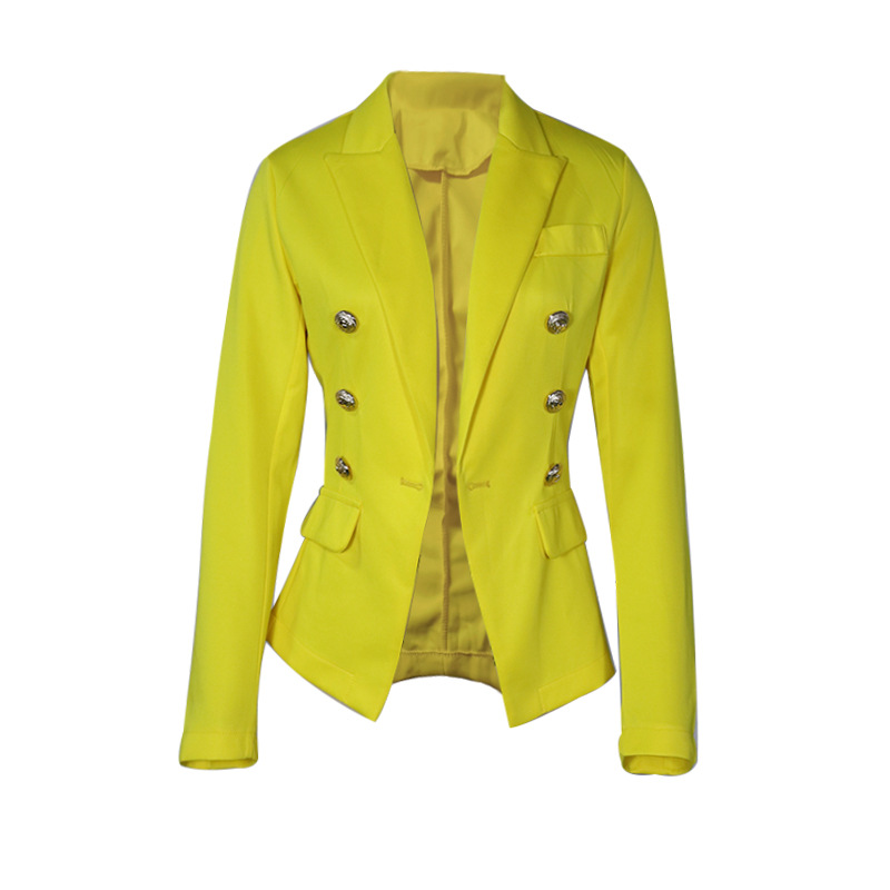 Double Breasted Blazer Coats - Elegant & Casual Women's Wear