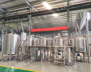Piccola Birreria da 1000L con Controllo PLC e Serbatoio a Pressione in Acciaio Inox per Produzione di Alcolici - Product Image 4