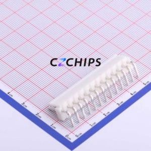 HX39601-13WAG Wire-to-Board Pin Header Bent Lead Through Hole,P=3.96mm Connector 1x13P 3.96mm Right Angle Insert VH - Product Image 2