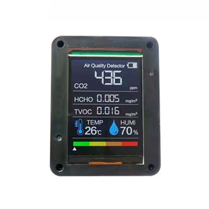 เครื่องตรวจวัดคุณภาพอากาศ เซ็นเซอร์ Co2 เครื่องวัด Co2 เครื่องตรวจจับการรั่วไหลของเครื่องปรับอากาศในรถยนต์ เครื่องตรวจจับคุณภาพมลพิษทางอากาศแบบพกพา - Product Image 1