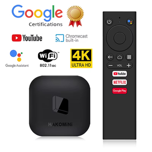 กล่องทีวีแอนดรอยด์ HAKOMiNi ของแท้ รับรองโดย <span class=keywords><strong>Google</strong></span> ระบบปฏิบัติการ Android TV OS ชิปประมวลผล Amlogic S905Y2 รองรับ 5G <span class=keywords><strong>WIFI</strong></span> 4K รองรับ <span class=keywords><strong>Google</strong></span> Assistant และ <span class=keywords><strong>Chromecast</strong></span> - Product Image 4