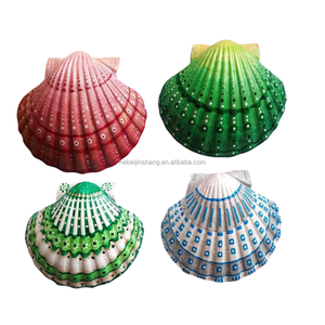 Grands coquillages blancs naturels pour la décoration de mariage de <span class=keywords><strong>plage</strong></span> Fournitures d'artisanat en vrac DIY Home Ocean Theme Decoration Shell - Product Image 6