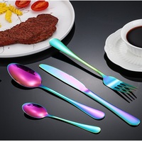 Ensemble de couverts en acier inoxydable noir mat, boîte cadeau, durable, compatible lave-vaisselle, portable, pour hôtel de luxe, restaurant