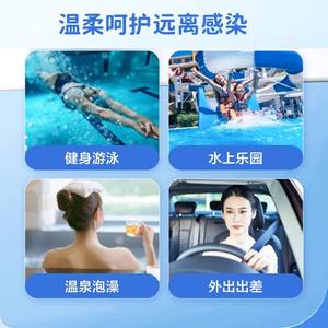 Toallas íntimas Cofu para mujeres, toallas impermeables para niñas, para piscinas, baños, aguas termales y juegos acuáticos para prevenir - Product Image 3