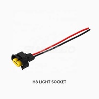 Nouveaux douilles d'ampoules LED H1 H4 H7 9005 9006 12V en céramique + ABS + cuivre, adaptateur femelle, faisceau de câblage, connecteur pour voitures japonaises