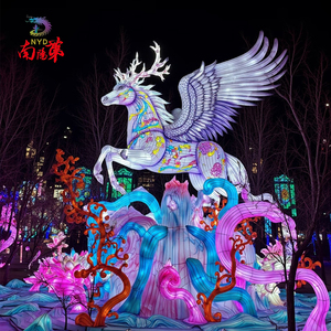 Truyền Thống Trung Quốc năm mới của lễ hội đèn lồng ngựa để triển lãm Đèn lồng ngựa hoàng đạo Trung Quốc 2026 - Product Image 1