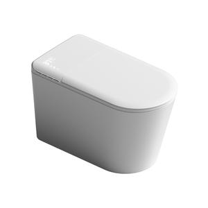 โถสุขภัณฑ์อัจฉริยะพร้อมระบบไซฟอน 4.5 ลิตร ทำงานอัตโนมัติ ติดตั้งบนพื้น สำหรับอพาร์ทเมนต์ขนาดเล็ก พร้อมแผ่นโฟมป้องกันเต็มพื้นที่ - Product Image 2