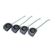 Ventilador de CC de 50 mm y 12 V, 4 Pines, PWM, Alta Presión Estática, Ventilador de Refrigeración para Caja de Ordenador - OEM/ODM Disponible
