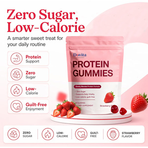 Gomitas de Proteína para Niños Hechas en EE. UU., OEM ODM, 8g de Proteína de Suero, Calcio, Vitamina D, BCAA, para el Crecimiento Óseo, el Cerebro, el Sistema Inmunológico y la Energía, Sin Azúcar, Sin OMG - Product Image 3
