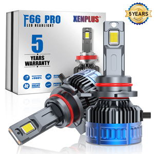 Faros LED de Alta Calidad, Bajo Precio, Alto Lumen 48000, Alta Potencia, Garantía Extendida, F66 Pro H1 H3 H4 H7 H11 H13 H15 9004 9005 - Product Image 1
