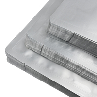 Poche de papier d'aluminium de cornue faite sur commande directe d'usine emballant les sacs sous vide de papier d'aluminium de cornue à haute température pour la viande de poisson