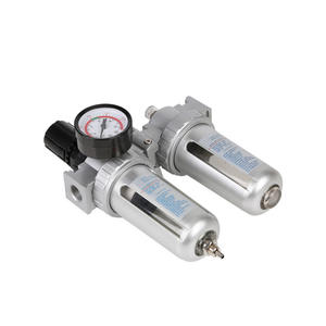 ตัวแยกน้ำมันและน้ำสำหรับเครื่องอัดอากาศแบบสองหน่วย SFC200/300 พร้อมตัวกรองควบคุมแรงดัน SFR400 ตัวประมวลผลแหล่งลม-ชิ้นส่วนระบบนิวเมติกส์ - Product Image 2