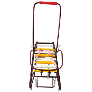 NOUVEAU traîneau à neige en métal et en bois pour bébé pour la course d'<span class=keywords><strong>hiver</strong></span> en plein air - Product Image 5